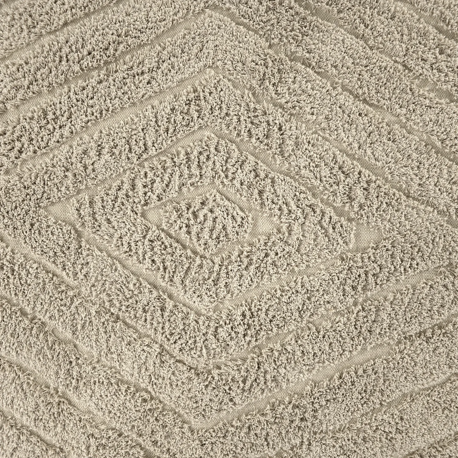 Okrągły dywan - Amberley Natural Cotton Shaggy (beżowy)