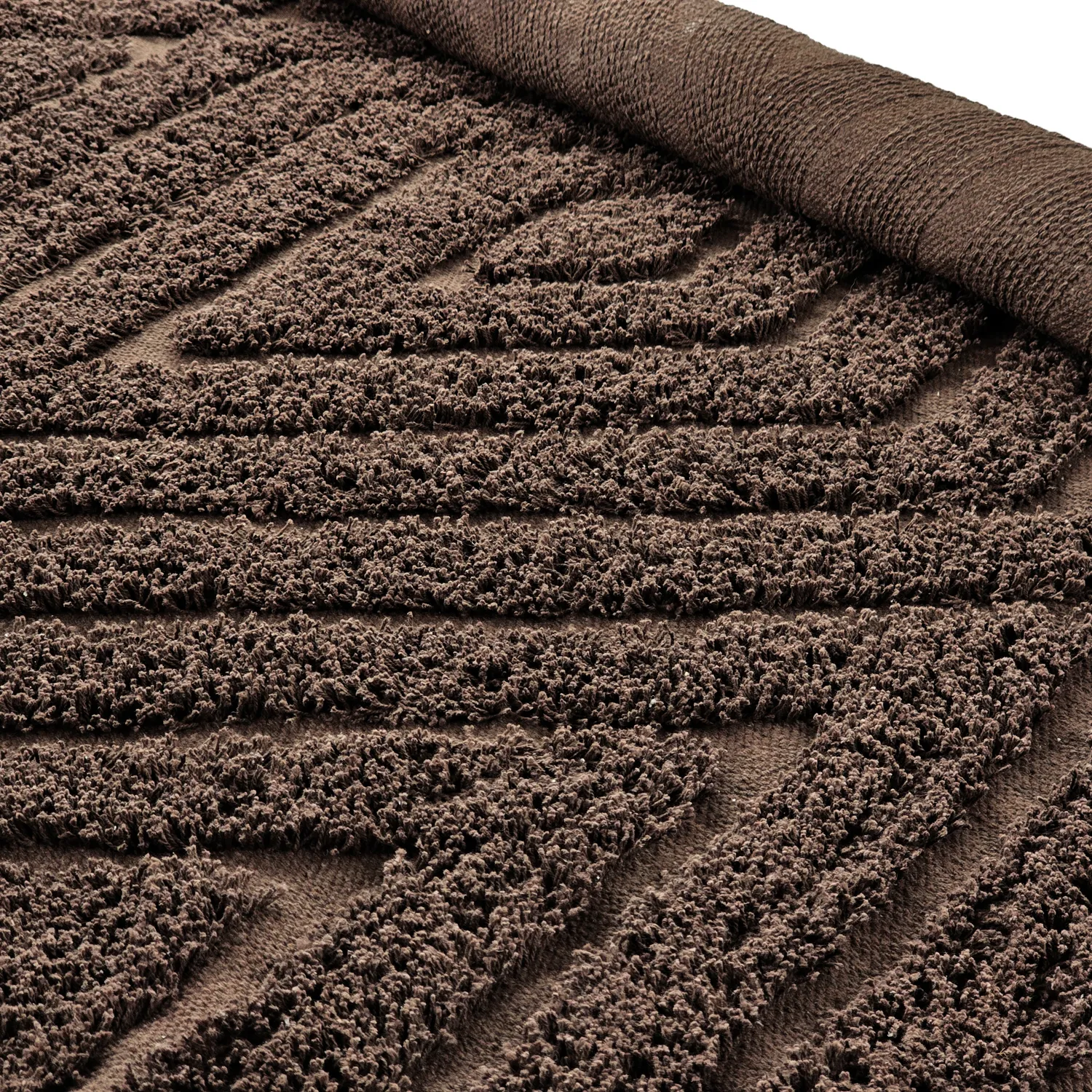 Okrągły dywan - Amberley Natural Cotton Shaggy (brązowy)