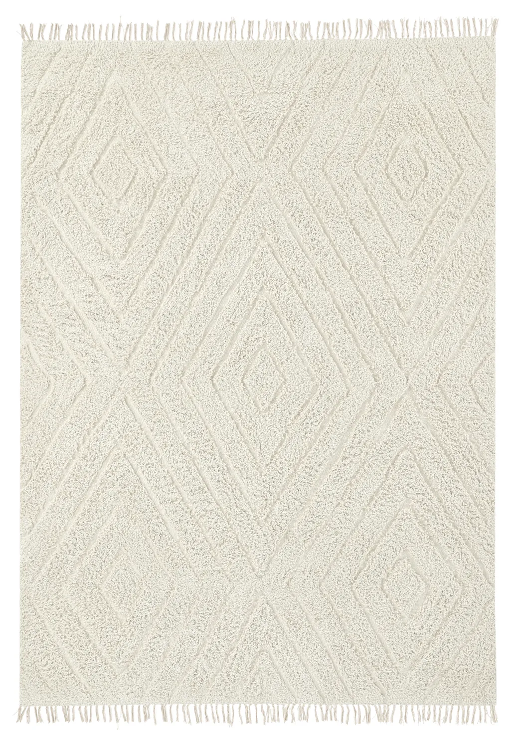 Dywany shaggy - Amberley Natural Cotton Shaggy (białawy)