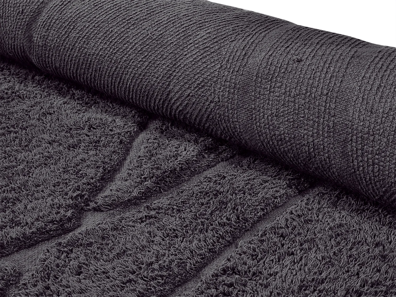Dywany shaggy - Andrea Natural Cotton Shaggy (czarny)