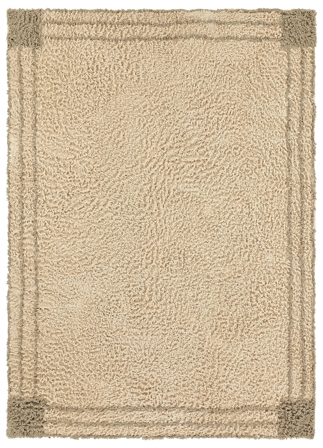 Dywany shaggy - Cataya Natural Cotton Shaggy (beżowy/taupe)