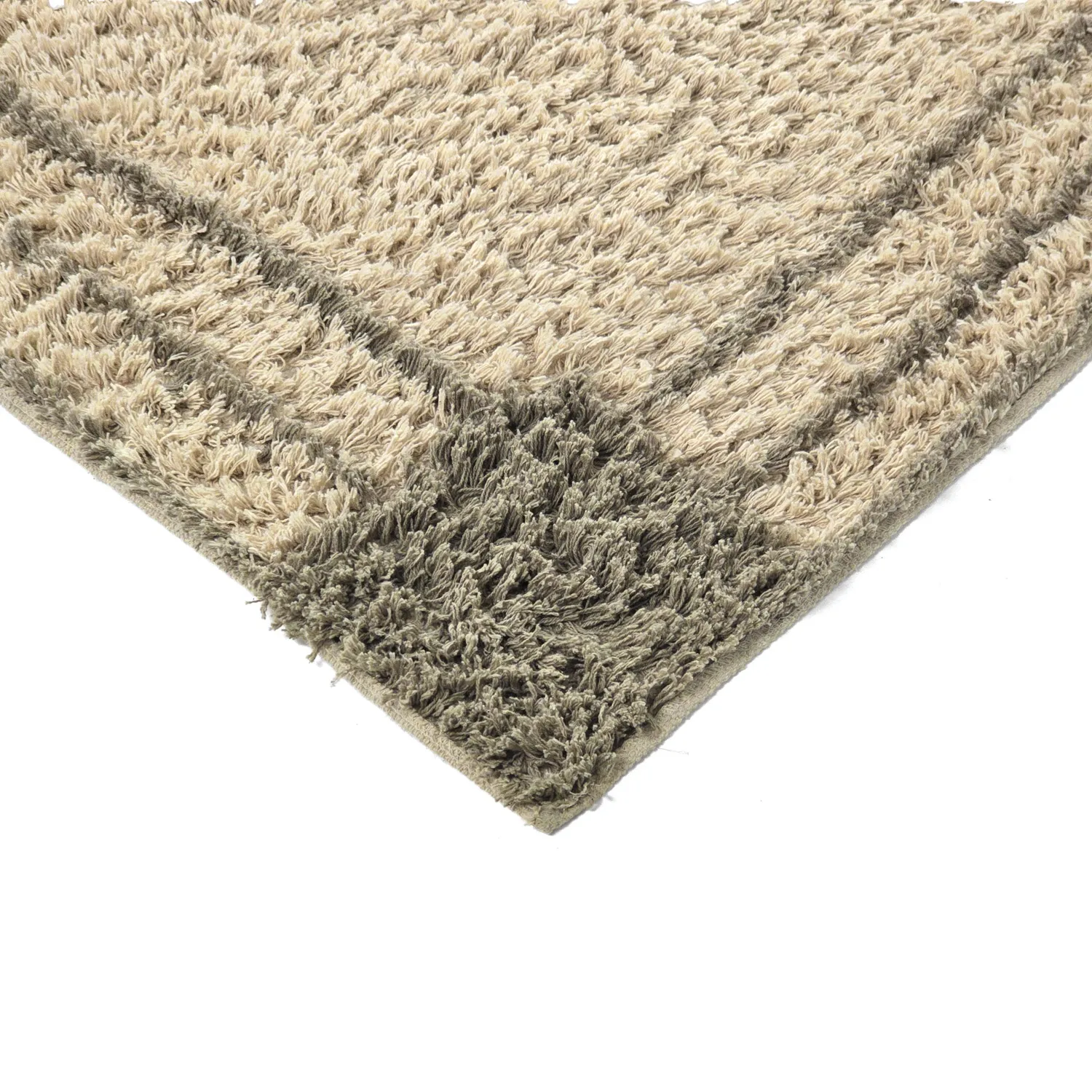 Dywany shaggy - Cataya Natural Cotton Shaggy (beżowy/taupe)