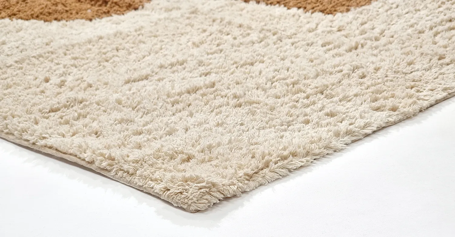 Dywany shaggy - Cervia Natural Cotton Shaggy (beżowy)