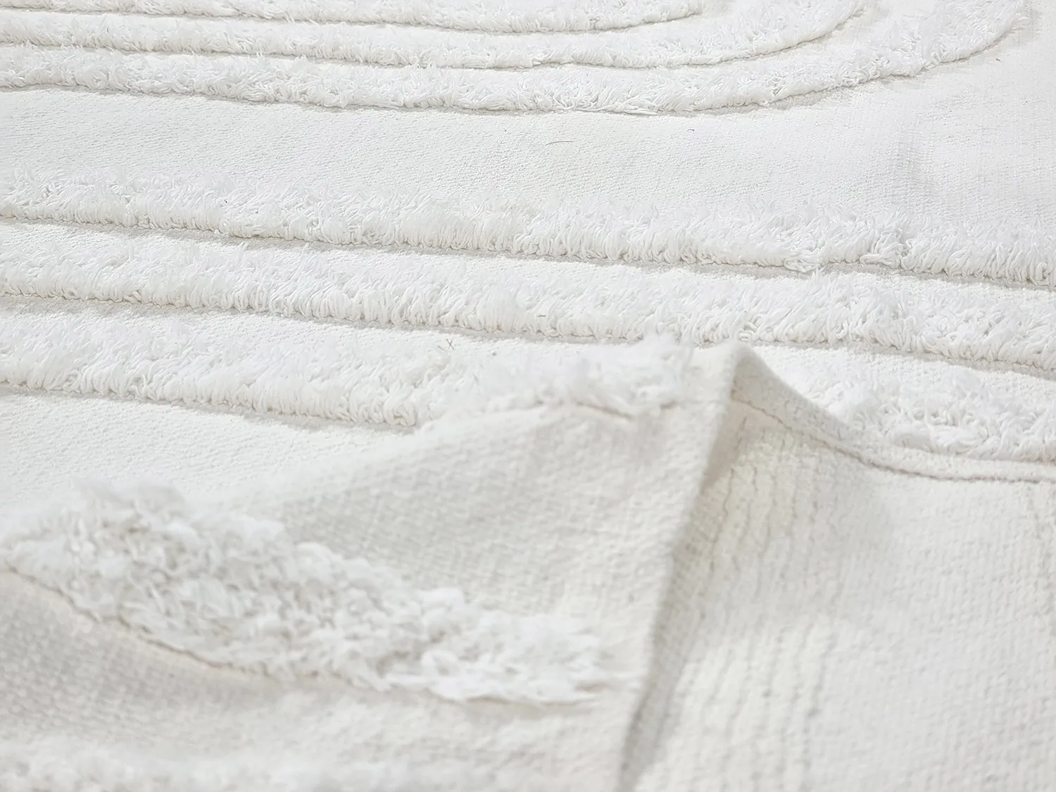 Dywany shaggy - Como Natural Cotton Shaggy (offwhite)
