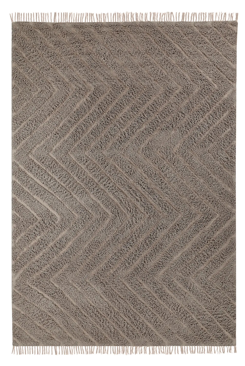 Dywany shaggy - Conara Natural Cotton Shaggy (kolor ciemnoszary)