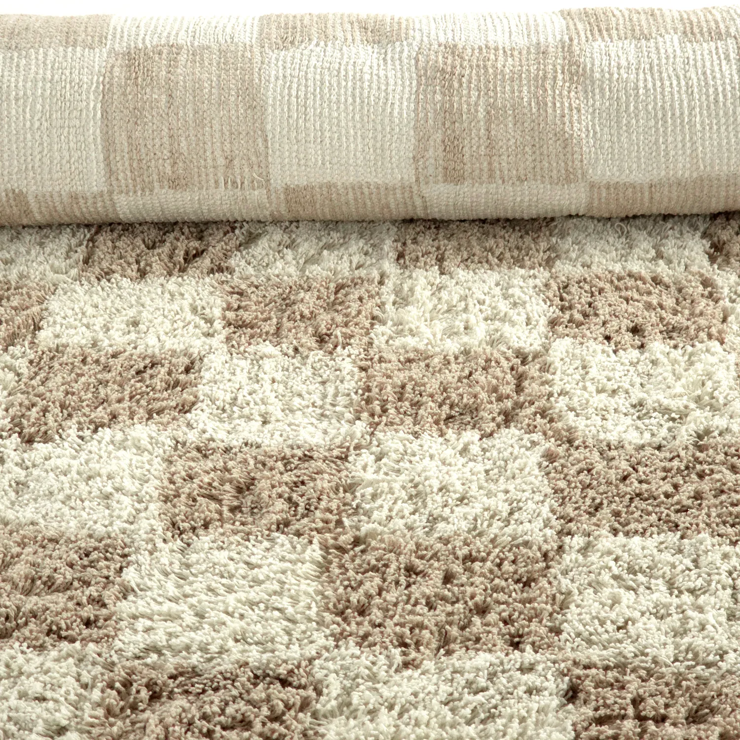 Dywany shaggy - Elsey Natural Cotton Shaggy (krem/piasek)
