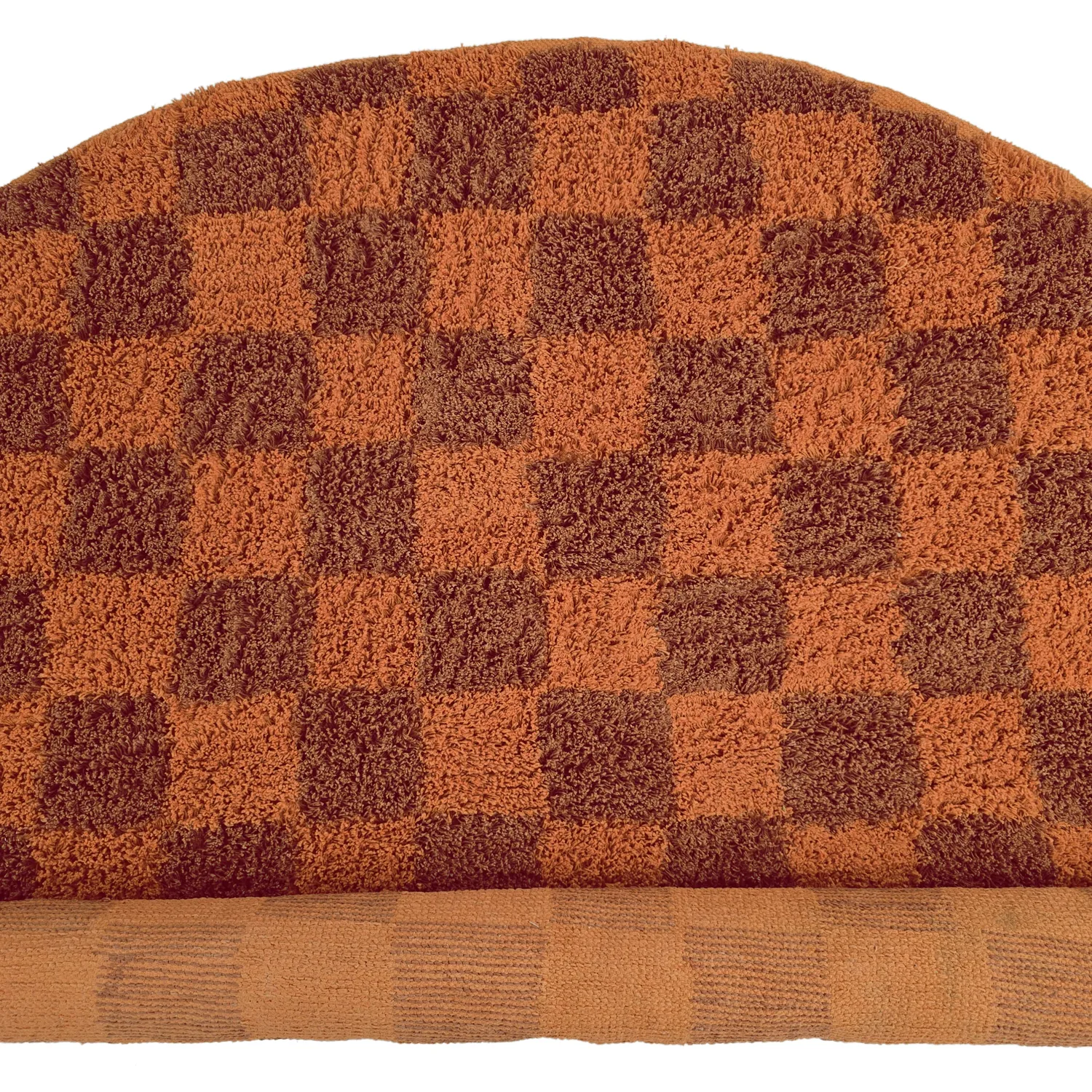 Okrągły dywan - Elsey Natural Cotton Shaggy (pomarańczowy/czerwony)