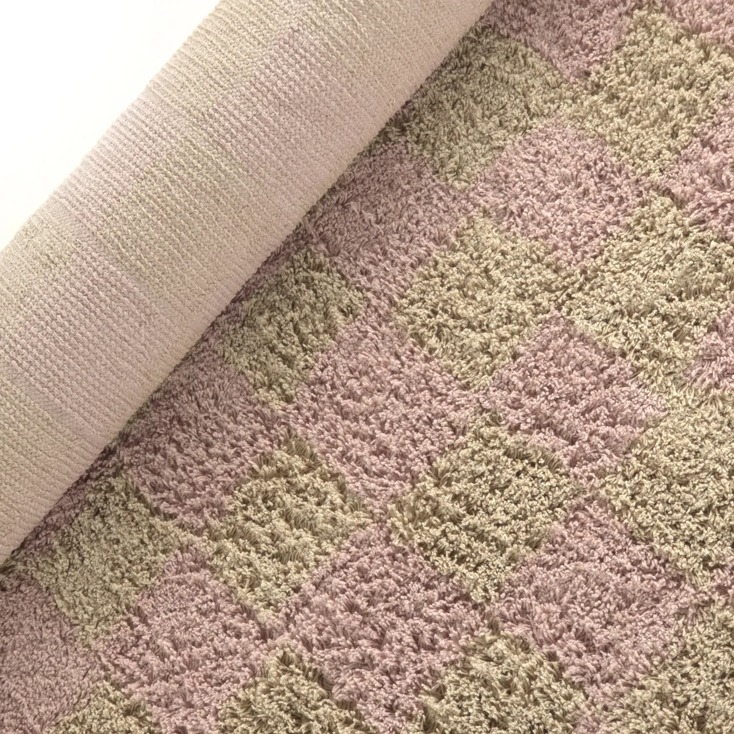 Dywany shaggy - Elsey Natural Cotton Shaggy (różowy/pomarańczowy)