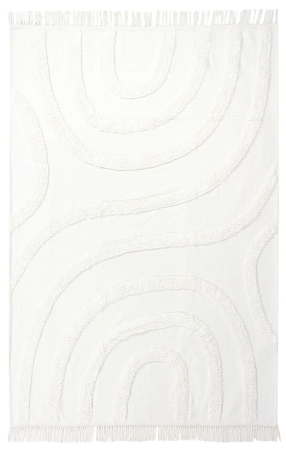 Dywany shaggy - Emilia Natural Cotton Shaggy (offwhite)