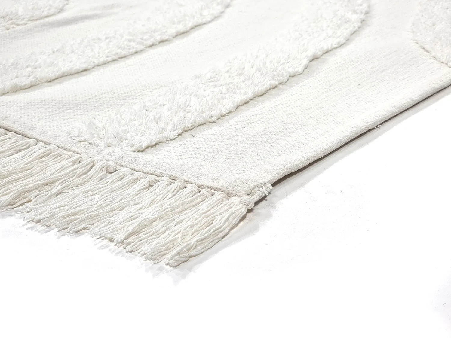 Dywany shaggy - Emilia Natural Cotton Shaggy (offwhite)