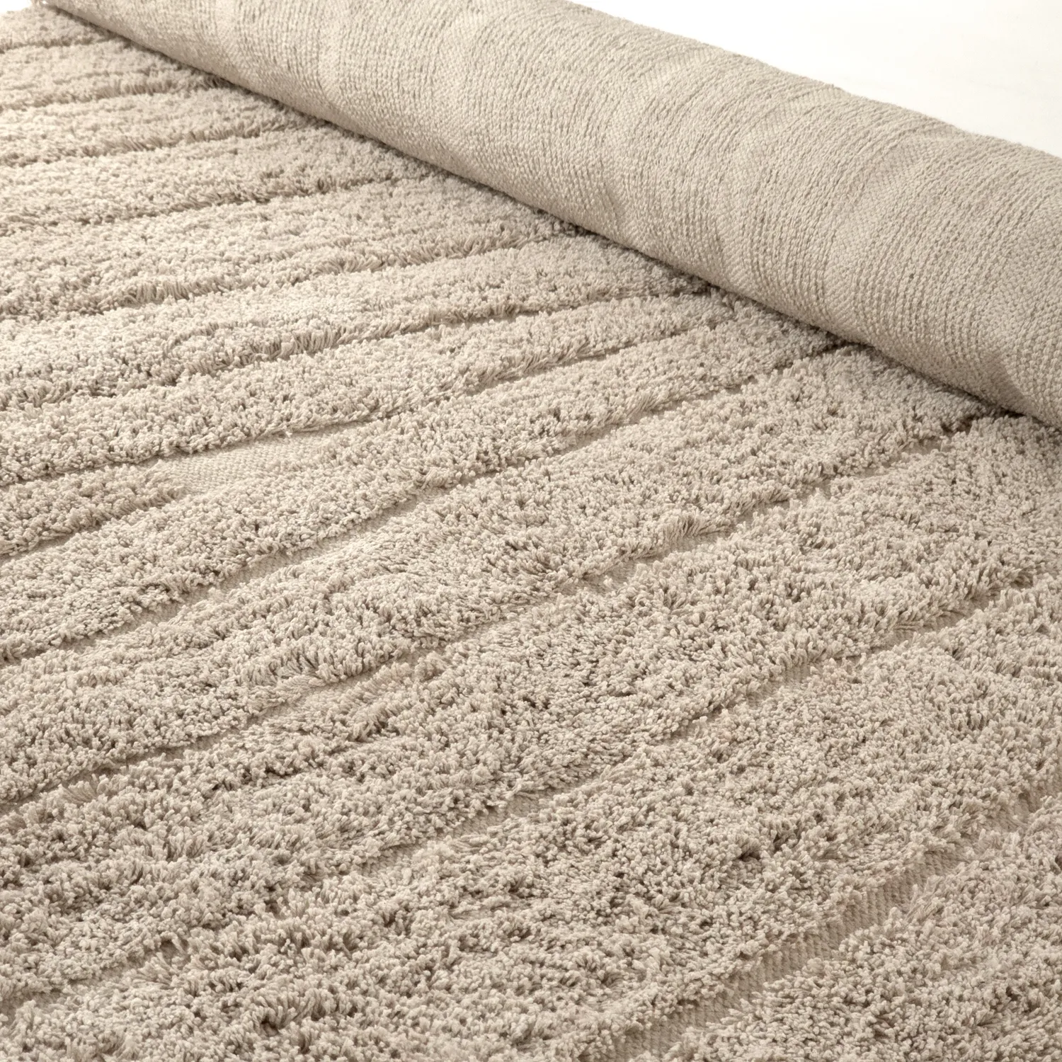 Dywany shaggy - Farley Natural Cotton Shaggy (beżowy)