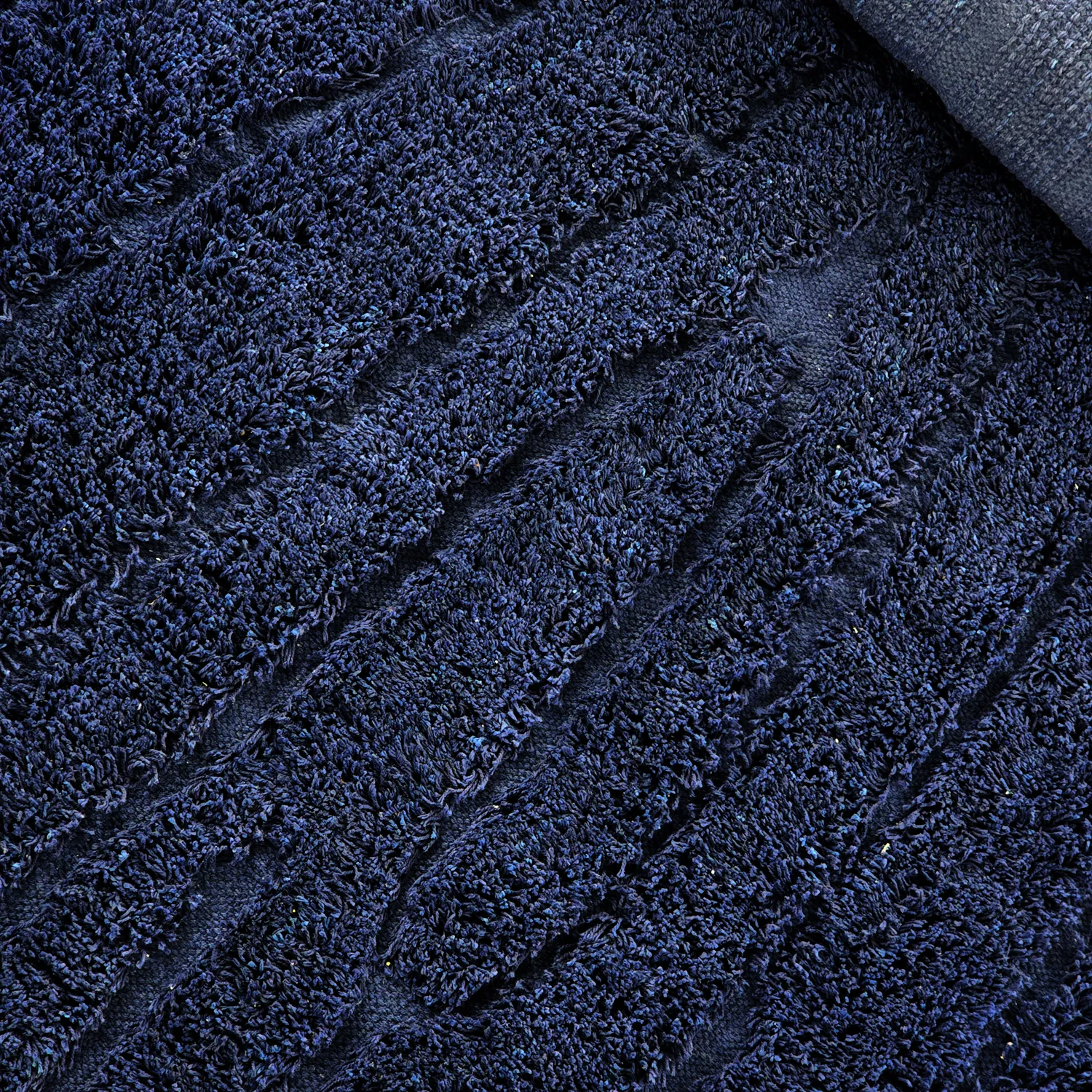 Dywany shaggy - Farley Natural Cotton Shaggy (niebieski)