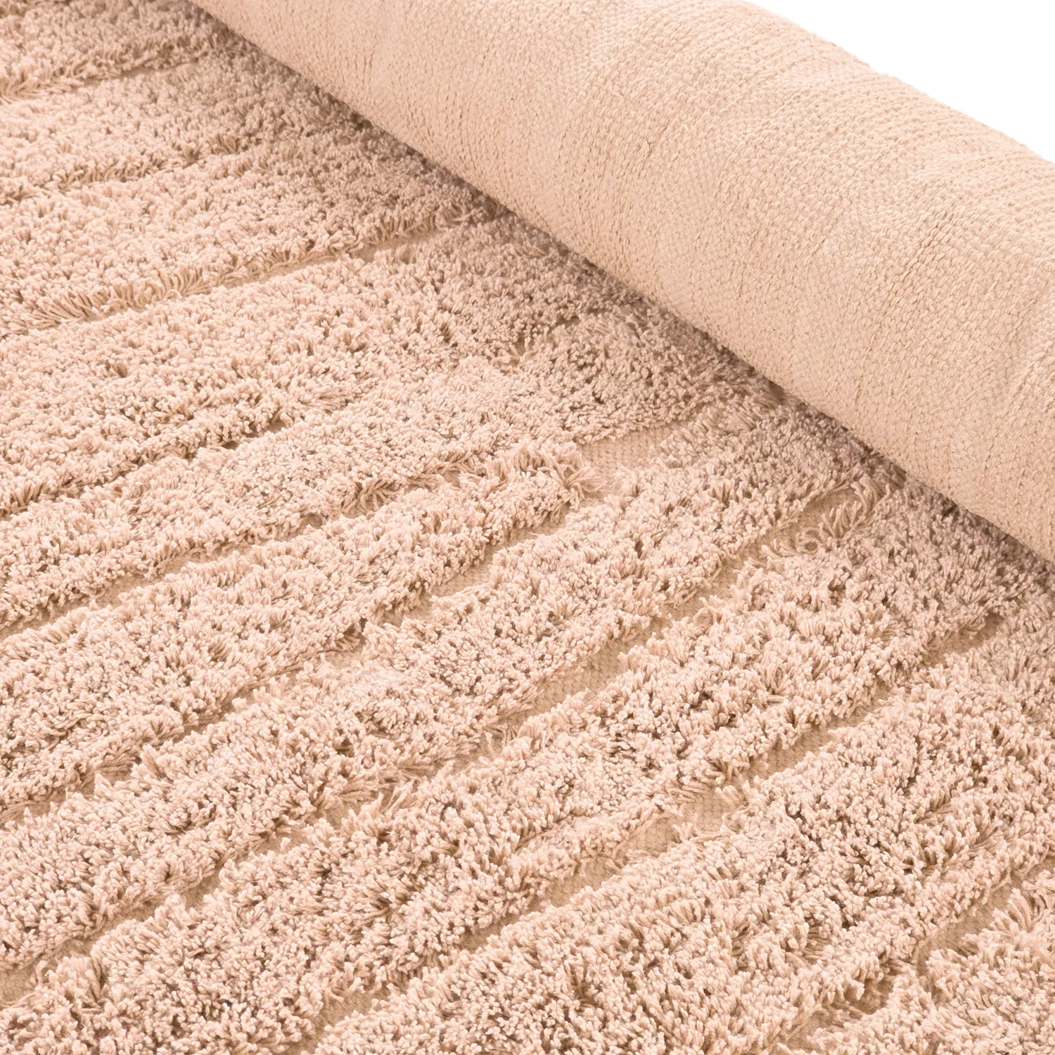 Dywany shaggy - Farley Natural Cotton Shaggy (różowy)