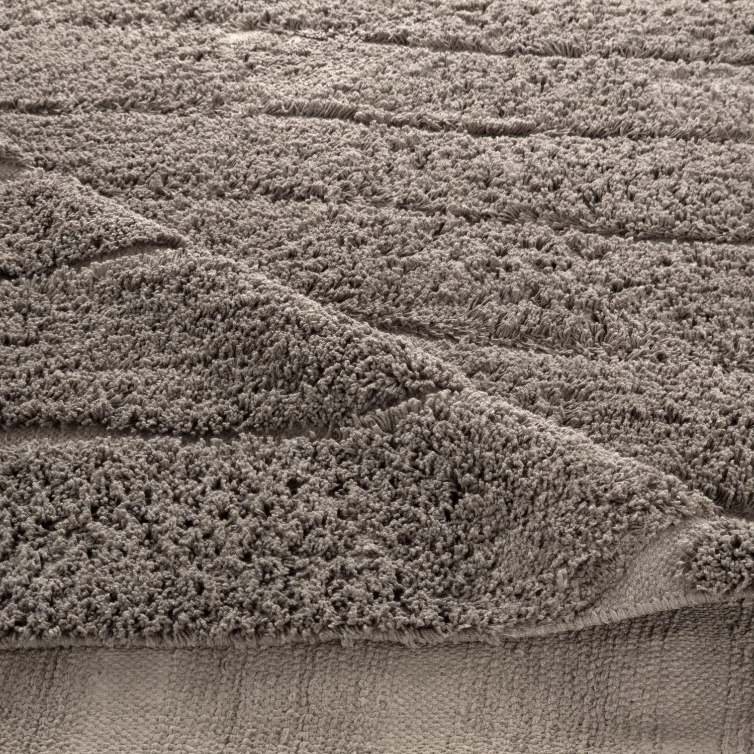 Dywany shaggy - Farley Natural Cotton Shaggy (kolor ciemnoszary)