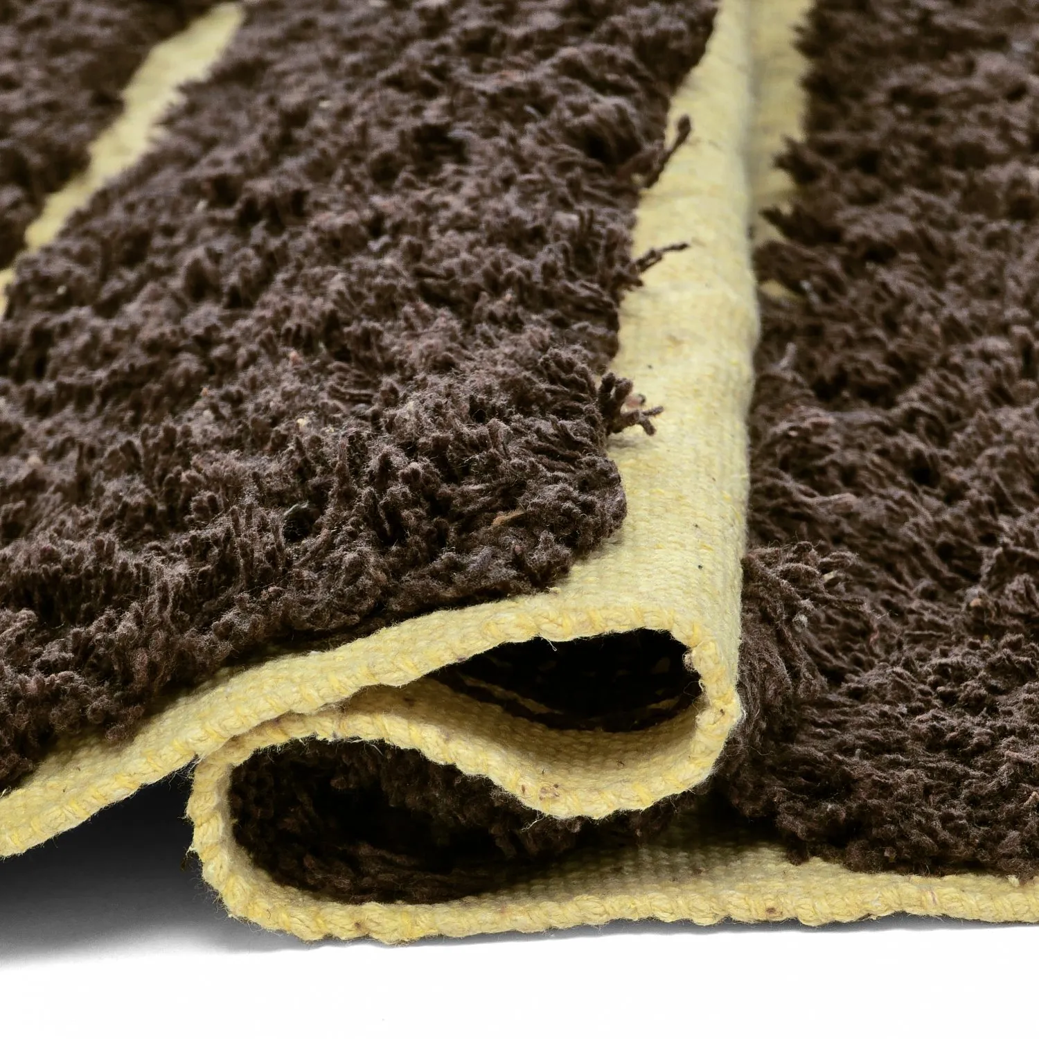 Dywany shaggy - Ikara Natural Cotton Shaggy (brązowy)