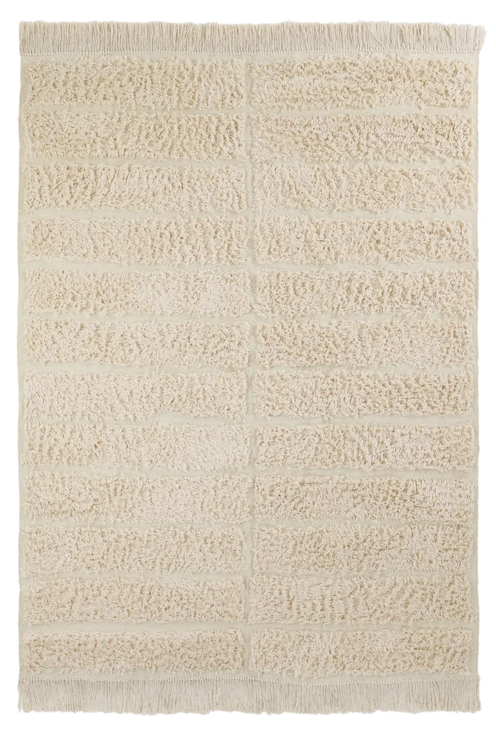 Dywany shaggy - Ikara Natural Cotton Shaggy (krem)