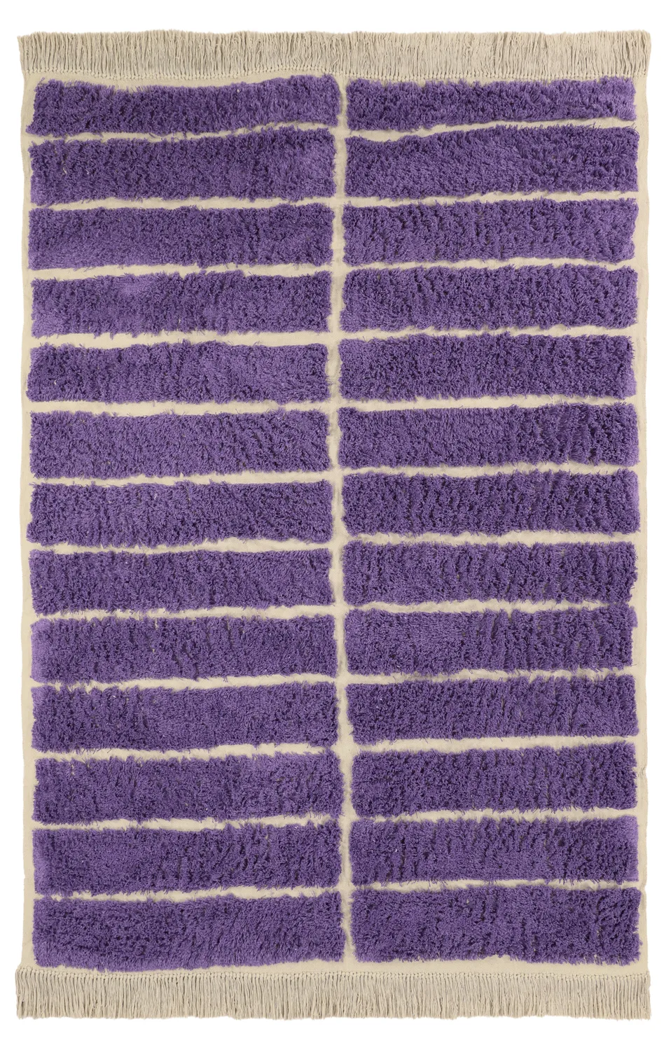 Dywany shaggy - Ikara Natural Cotton Shaggy (fioletowy)
