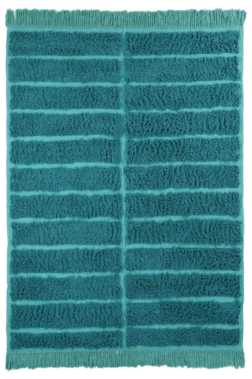 Dywany shaggy - Ikara Natural Cotton Shaggy (turkus)