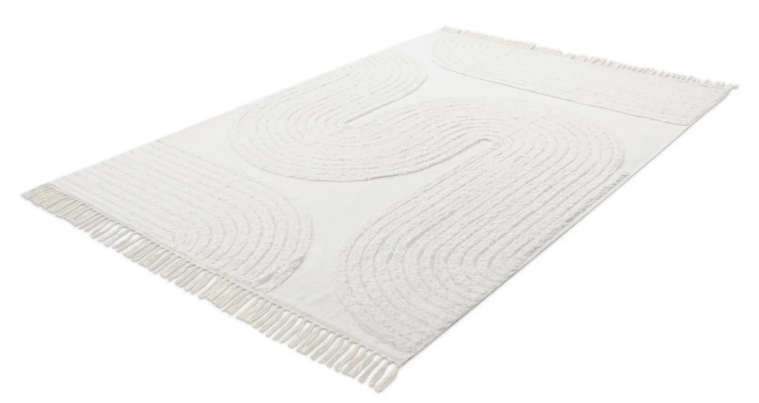 Dywany shaggy - Jovie Natural Cotton Shaggy (offwhite)