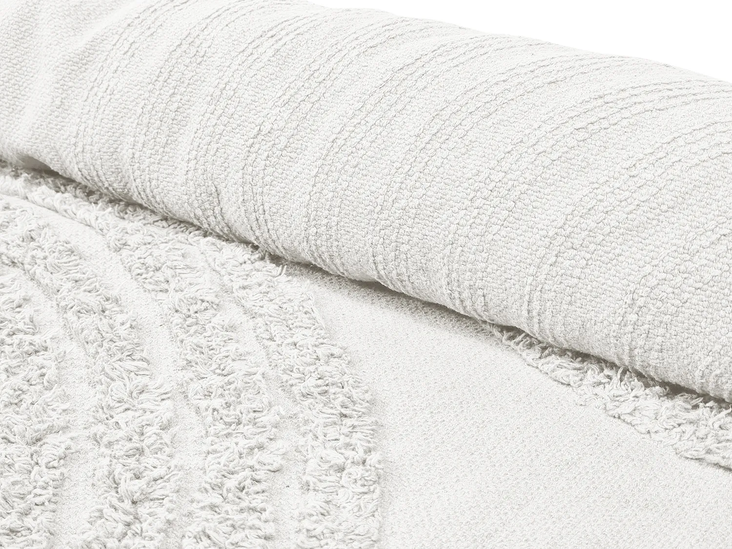 Okrągły dywan - Jovie Natural Cotton Shaggy (offwhite)