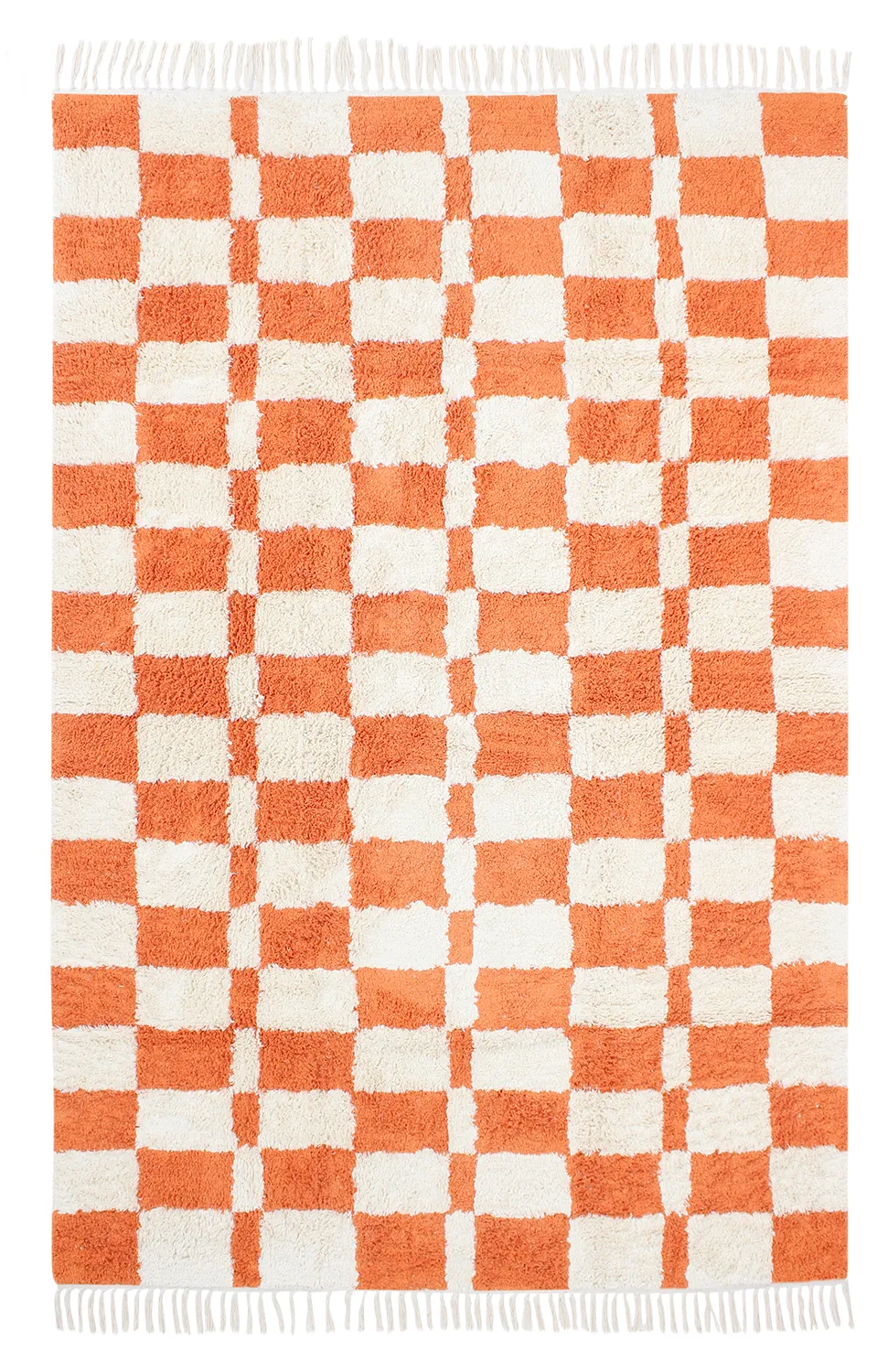 Dywany shaggy - Maranello Natural Cotton Shaggy (pomarańczowy)