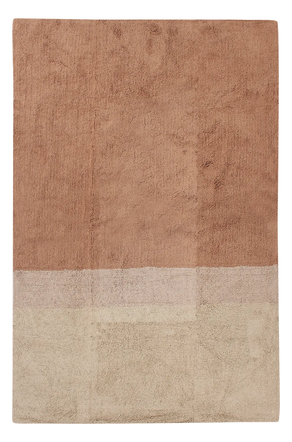 Dywany shaggy - Mareto Natural Cotton Shaggy (brązowy)