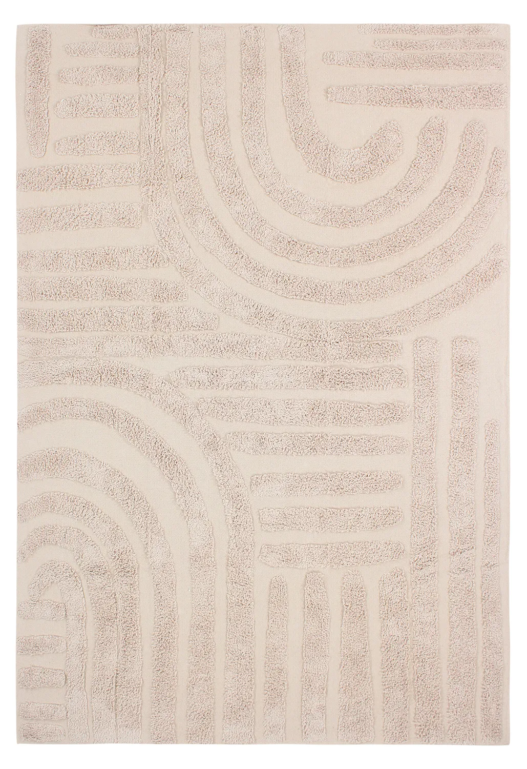 Dywany shaggy - Margo Natural Cotton Shaggy (beżowy)