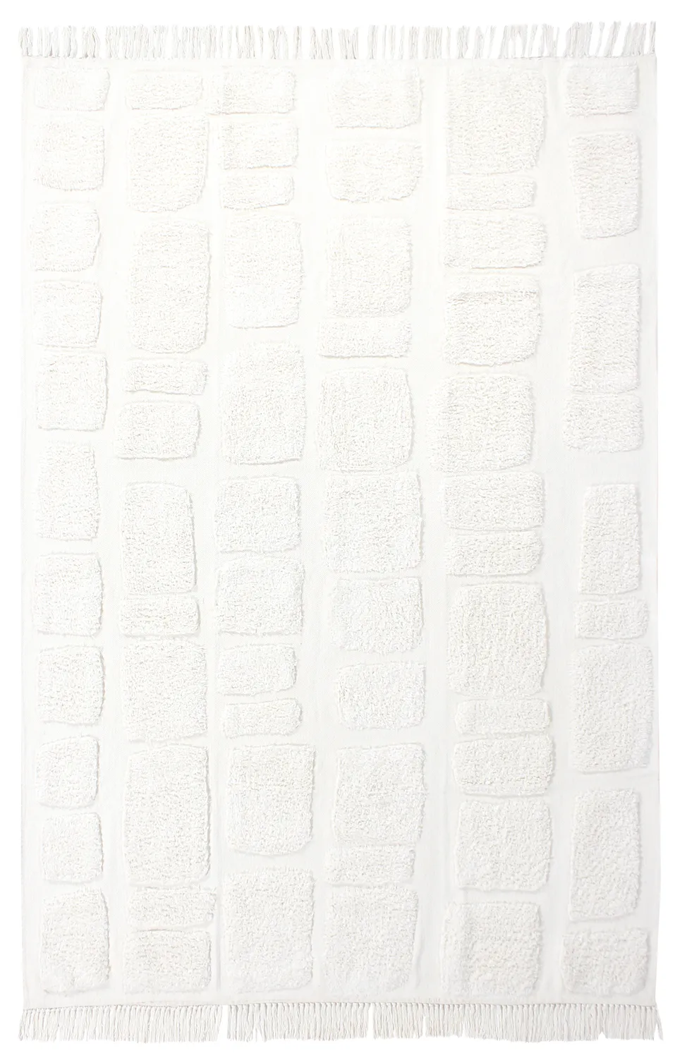 Dywany shaggy - Salem Natural Cotton Shaggy (offwhite)