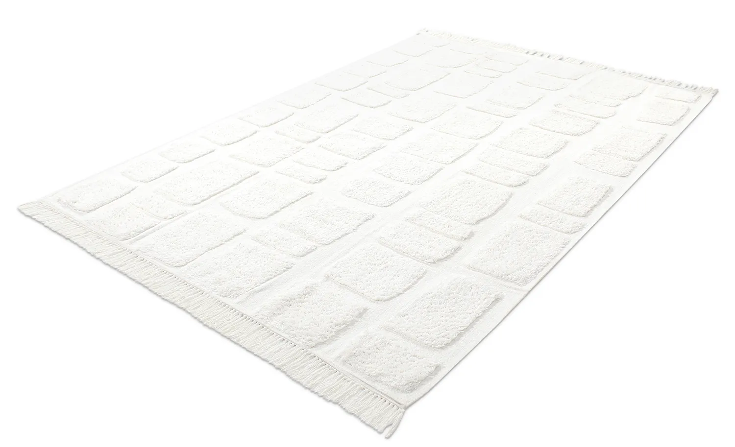 Dywany shaggy - Salem Natural Cotton Shaggy (offwhite)
