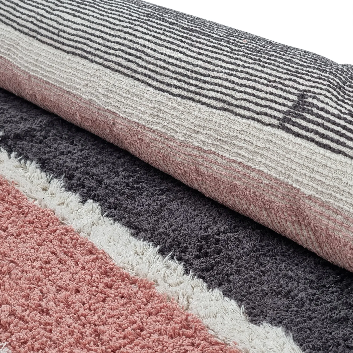 Dywany shaggy - Vinci Natural Cotton Shaggy (różowy)