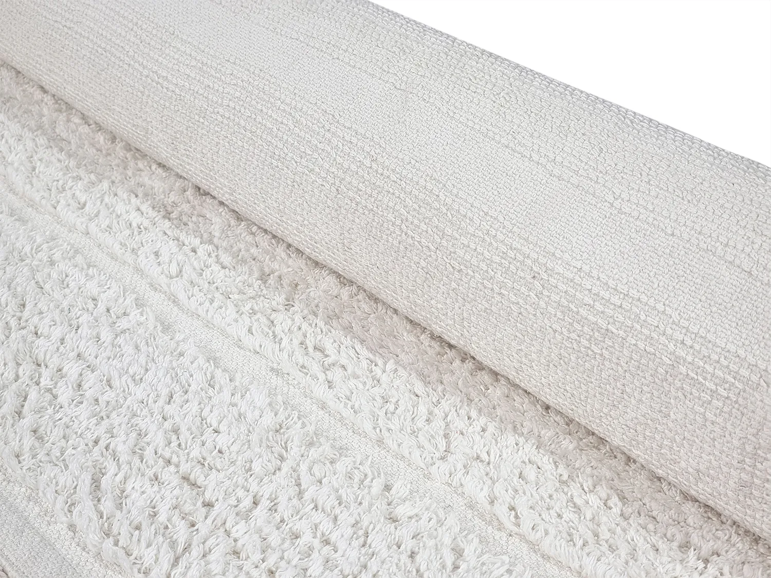 Dywany shaggy - Willow Natural Cotton Shaggy (offwhite)
