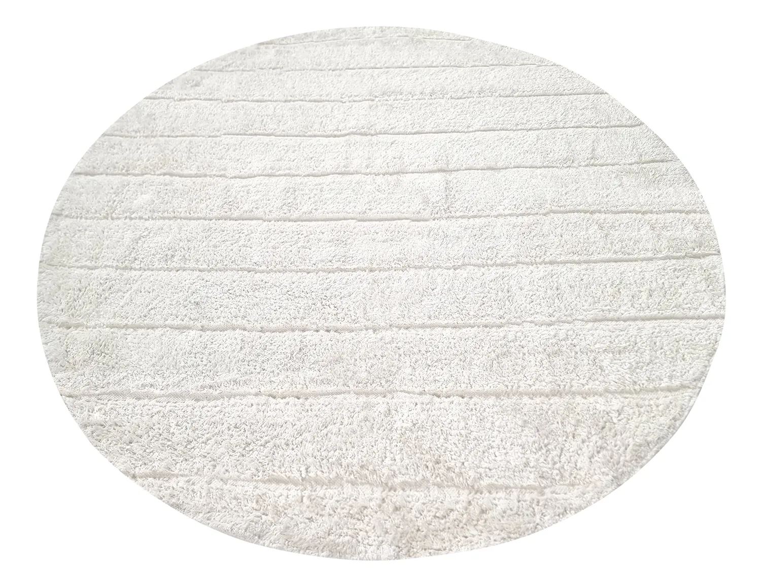 Okrągły dywan - Willow Natural Cotton Shaggy (offwhite)