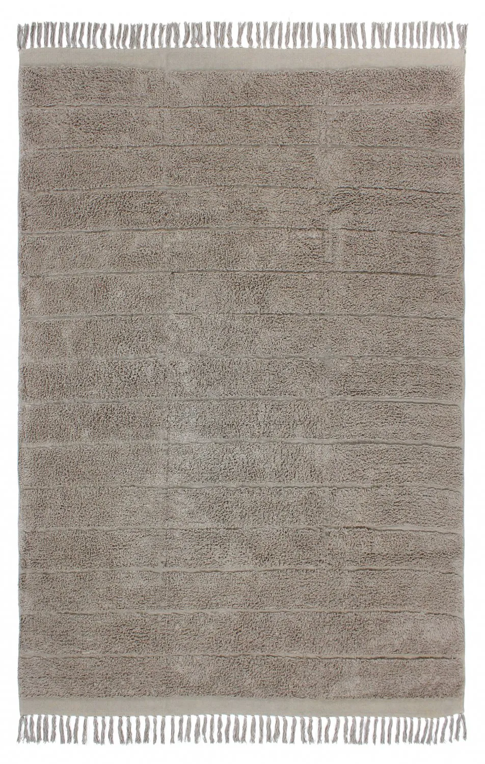 Dywany shaggy - Willow Natural Cotton Shaggy (taupe)