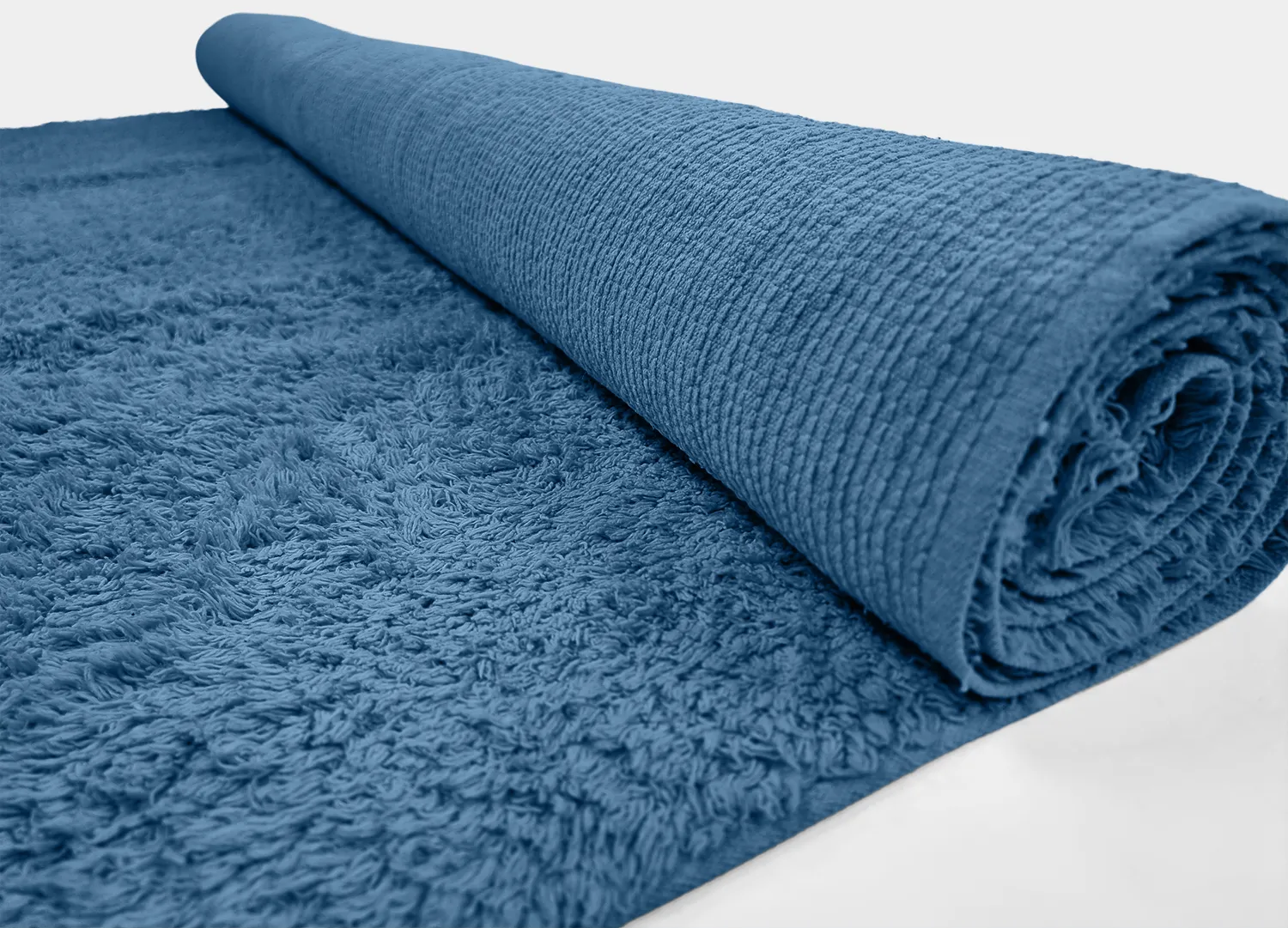 Dywany shaggy - Alba Natural Cotton Shaggy (niebieski)