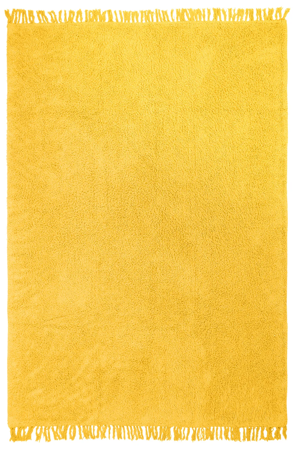 Dywany shaggy - Alba Natural Cotton Shaggy (żółty)