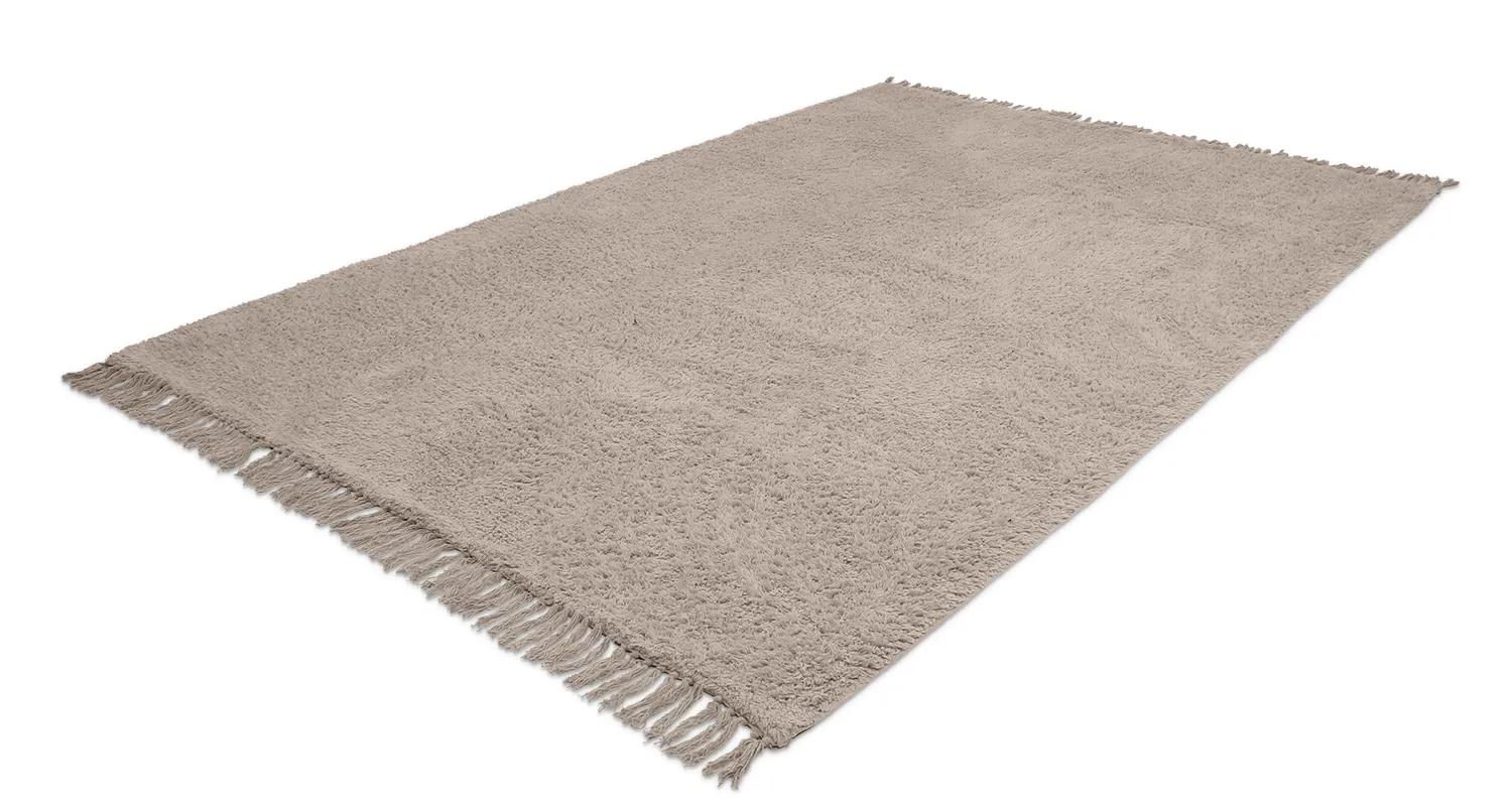 Dywany shaggy - Alba Natural Cotton Shaggy (kolor ciemnoszary)