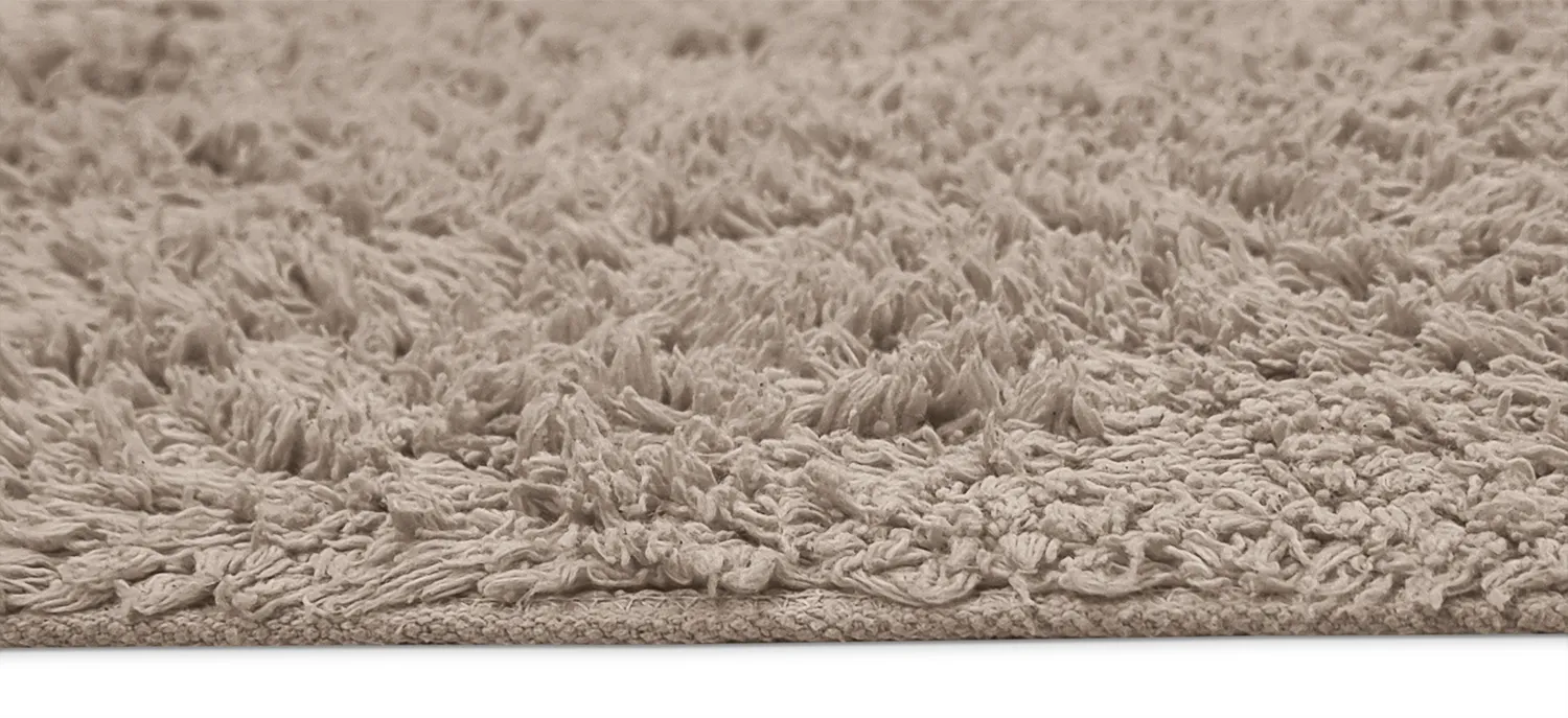 Dywany shaggy - Alba Natural Cotton Shaggy (kolor ciemnoszary)