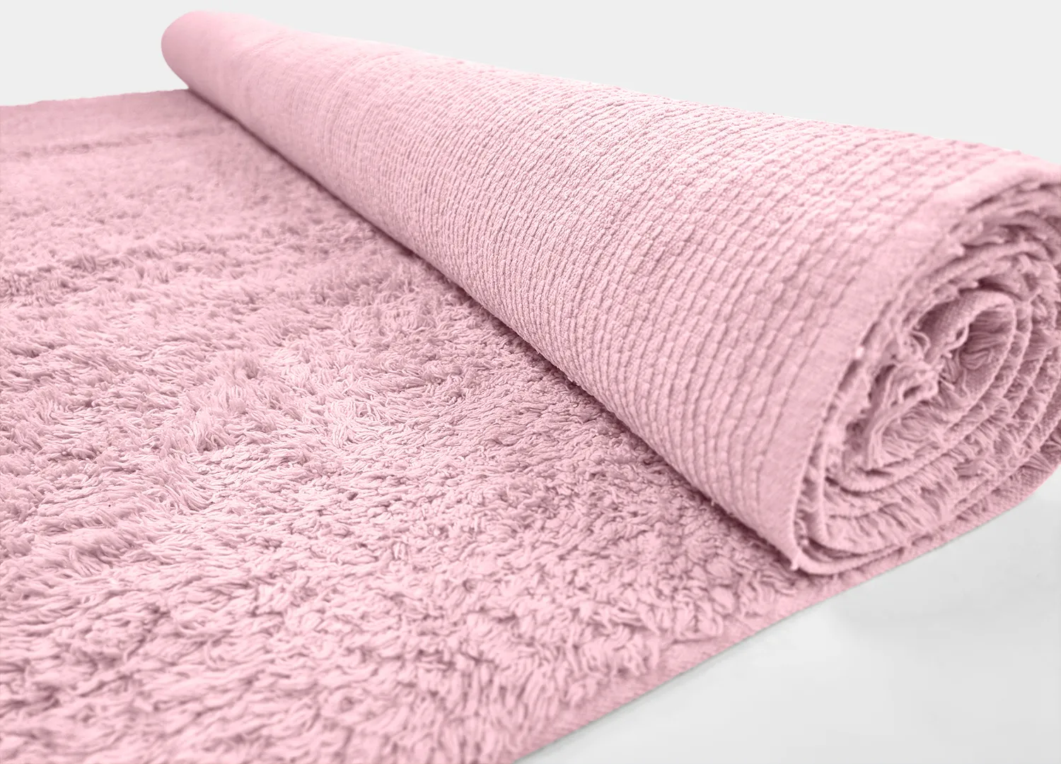 Dywany shaggy - Alba Natural Cotton Shaggy (jasnoróżowy)