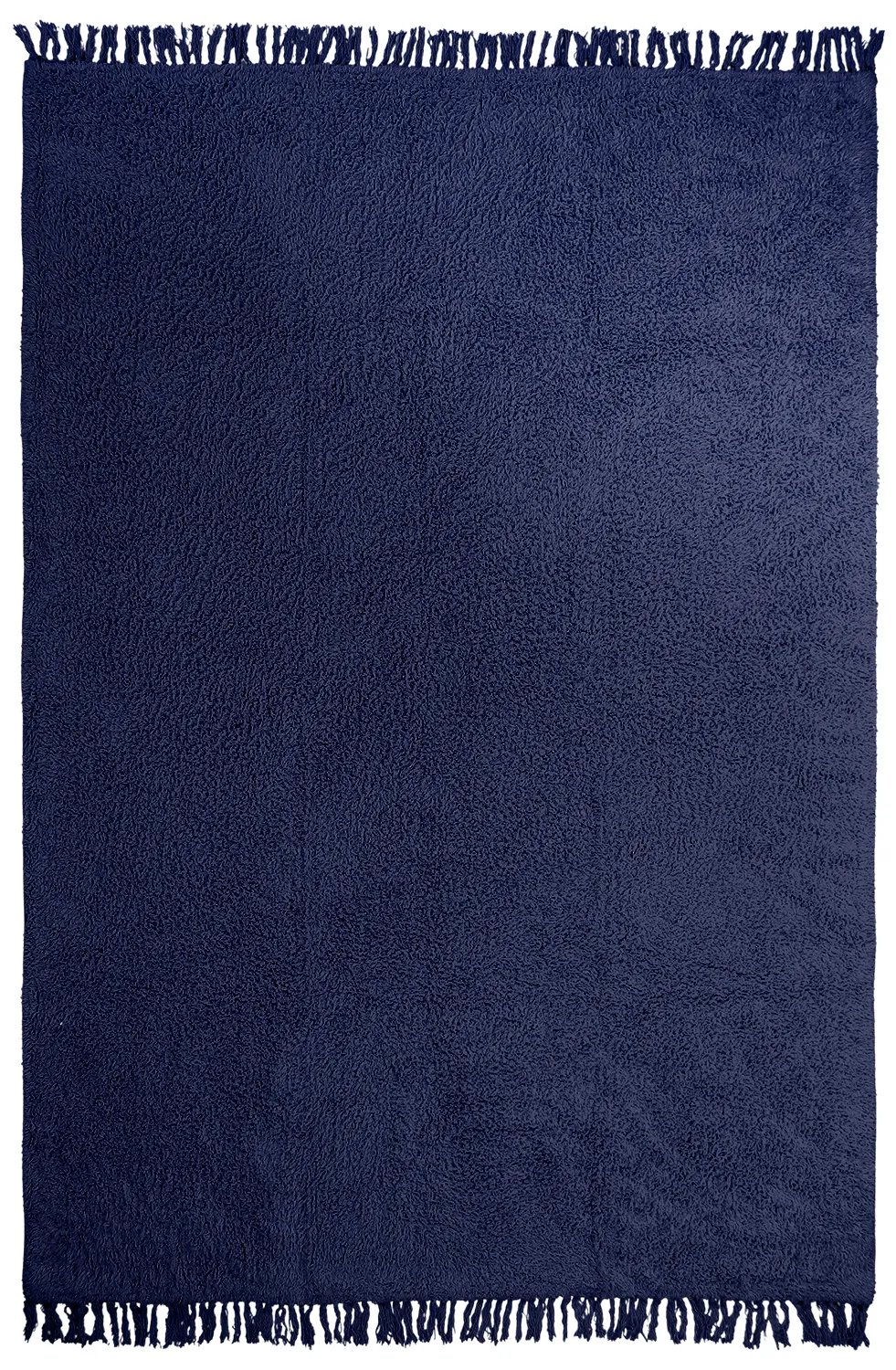 Dywany shaggy - Alba Natural Cotton Shaggy (ciemny niebieski)