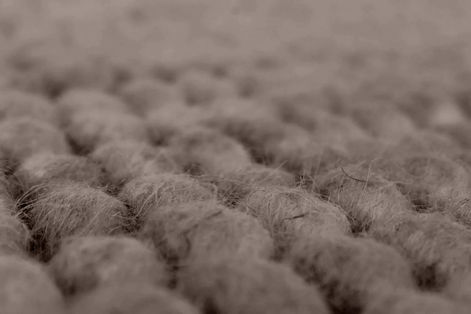 Dywan wełniany - Avafors Wool Bubble (brązowy)