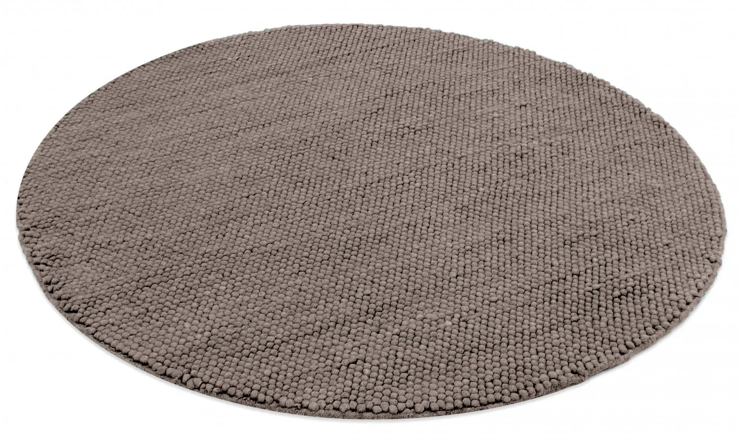 Okrągły dywan - Avafors Wool Bubble (brązowy)