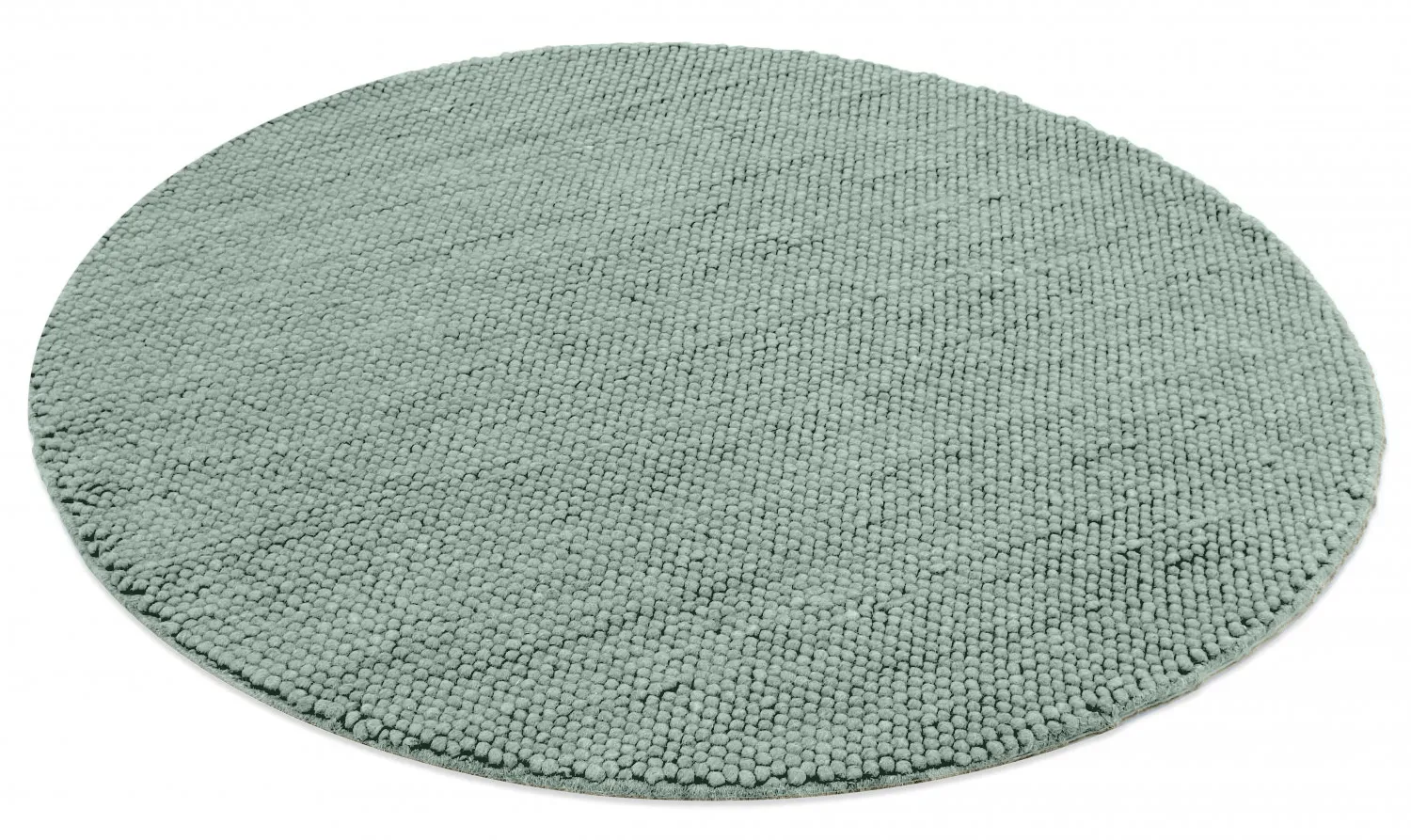 Okrągły dywan - Avafors Wool Bubble (zielony)