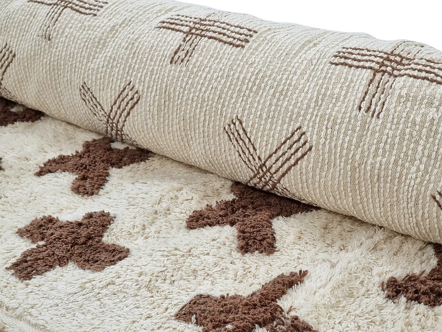 Dywany shaggy - Chesley Natural Cotton Shaggy (beżowy)