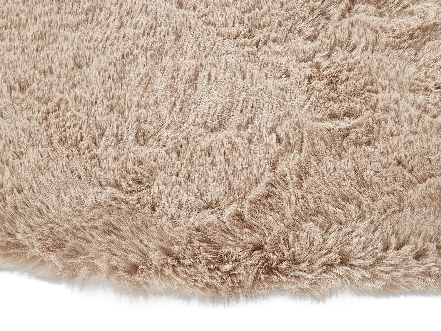 Okrągły dywan - Cloud Super Soft (taupe)
