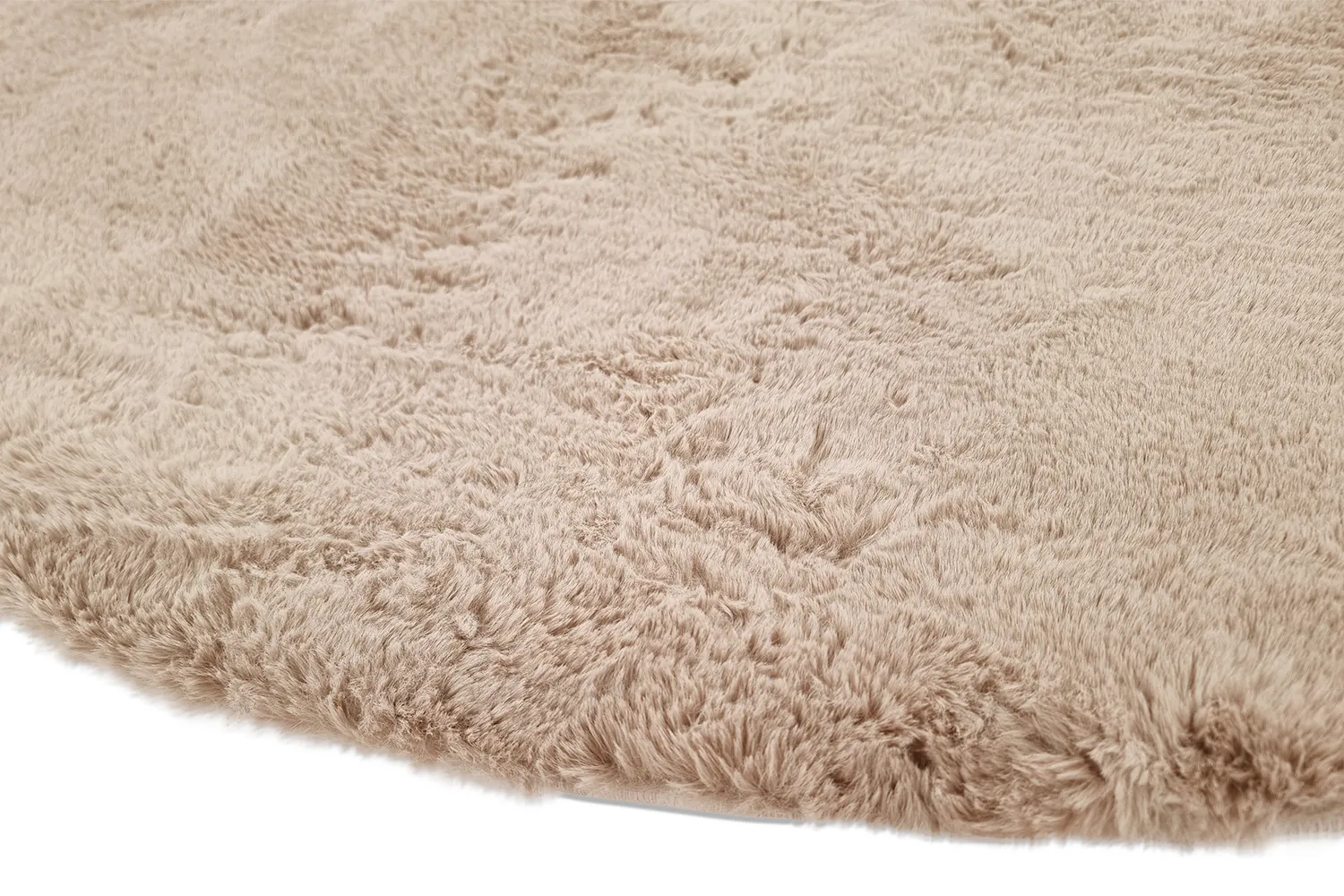 Okrągły dywan - Cloud Super Soft (taupe)