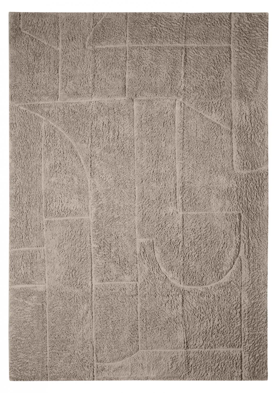 Dywany shaggy - Cremona Natural Cotton Shaggy (kolor ciemnoszary)