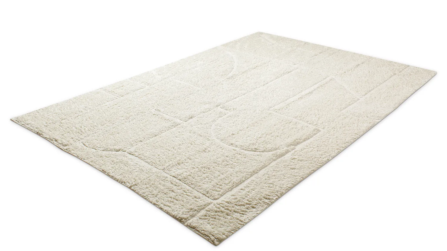 Dywany shaggy - Cremona Natural Cotton Shaggy (offwhite)