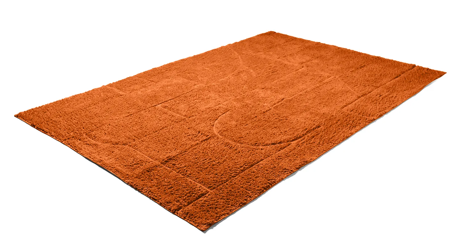 Dywany shaggy - Cremona Natural Cotton Shaggy (pomarańczowy)