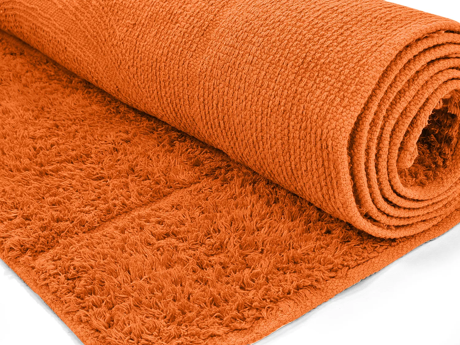 Dywany shaggy - Cremona Natural Cotton Shaggy (pomarańczowy)