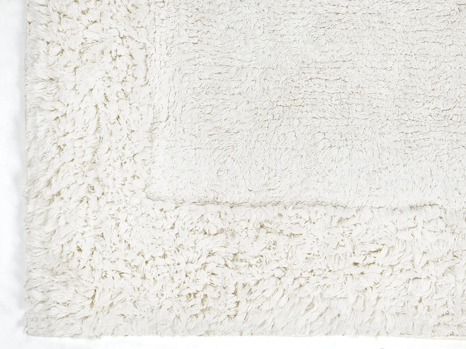 Dywany shaggy - Ebba Natural Cotton Shaggy (offwhite)